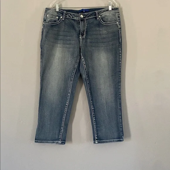 Apt. 9 Women's Gray Jeans - Picture 1 of 6